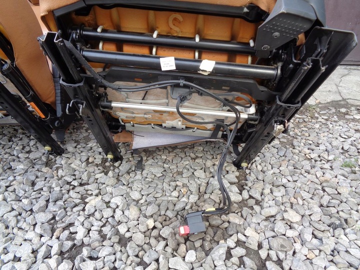 фото №11, Сиденье сиденья левый правый диван зад комплект fiat croma 2 ii 05- кожа европа