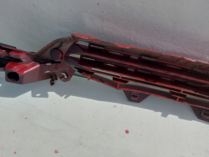 фото №14, Citroen c4 ii 2 10- решітка радіатора решітка каркас бампера