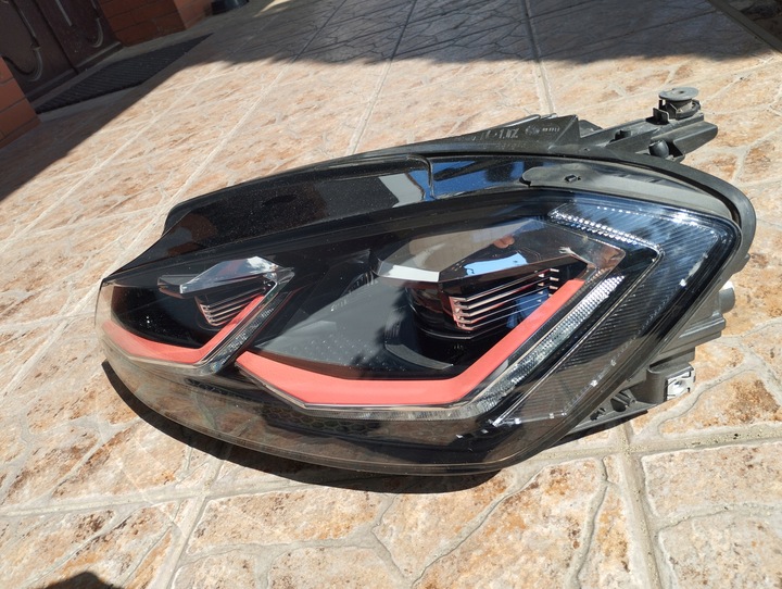 фото №12, Лампа повний led vw golf vii 7 gti рестайлінг 5g1 2016-2020 5g1941036m 5g1941035m