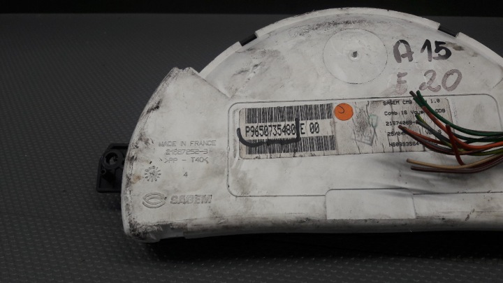 фото №9, P9650735480 спидометр панель приборов citroen c3