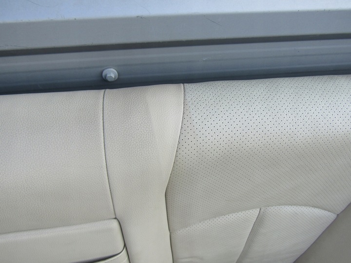 фото №8, 1 mercedes w211 02-06 sedan диван задня шкіра кремовий