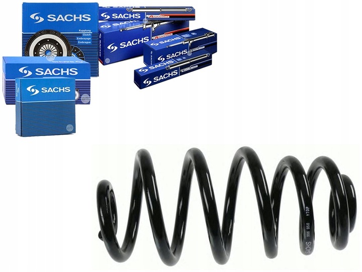 фото №1, Sachs пружина підвішування зад l/p для  poj. з zaw