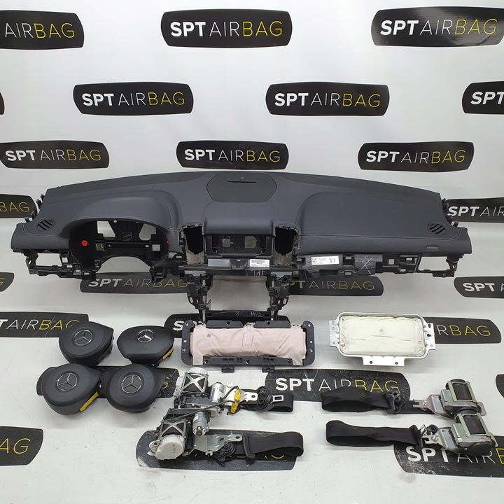 фото №1, Gle w166 панель консоль подушки ремни подушка безопасности