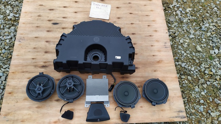 фото №1, Ford fiesta mk8 динамік підсилювач сабвуфер 19рік