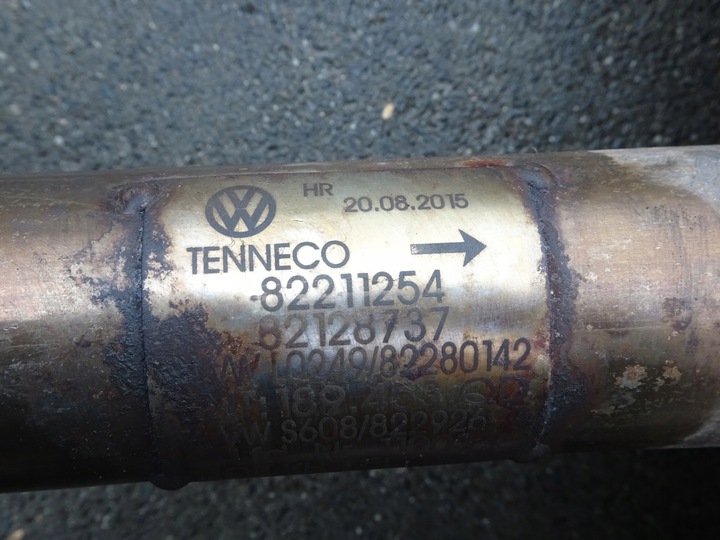 фото №8, Vw golf vii tsi глушник кінцевий вихлоп 5q0253411ak 5q0253211bf