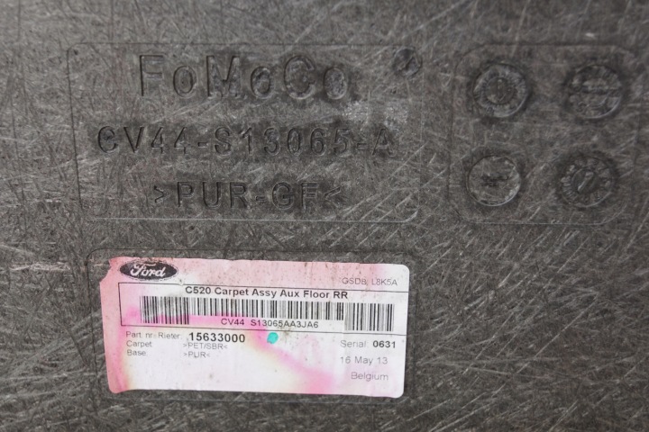 фото №8, Покрытие пол багажника ford kuga mk2 cv44-s13065-a