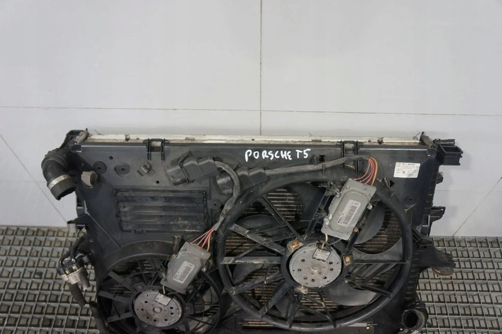 фото №8, Радиатор комплект вентиляторы pas переднее touareg porsche cayenne 7l 3.2