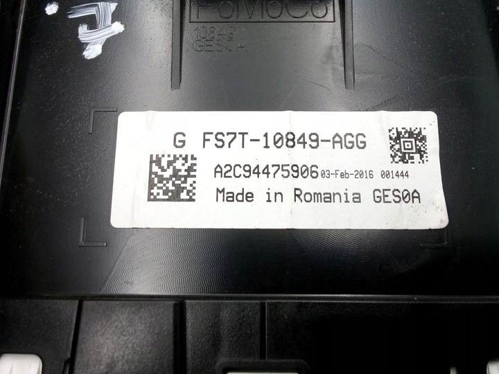 фото №6, Ford mondeo mk5 v спидометр приборы fs7t-10849-agg