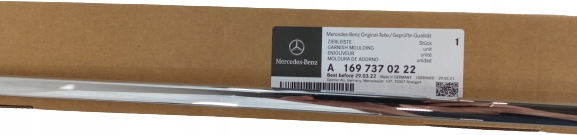 фото №2, Планка хром бокова mercedes a клас w169 зад права