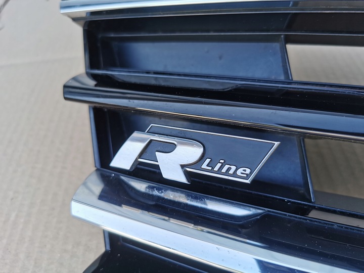 фото №13, Vw tiguan ii 5na r-line решётка радиатора решётка радиатор 5na853653b b.ładny