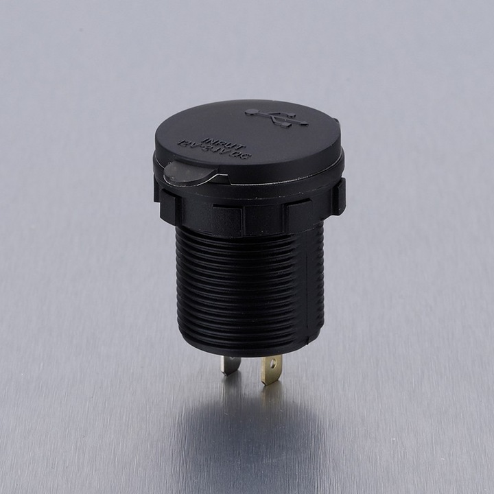 фото №2, Зарядное устройство usb-c qc 3.0 pd вольтметр синий 36w do надстройки quick charge