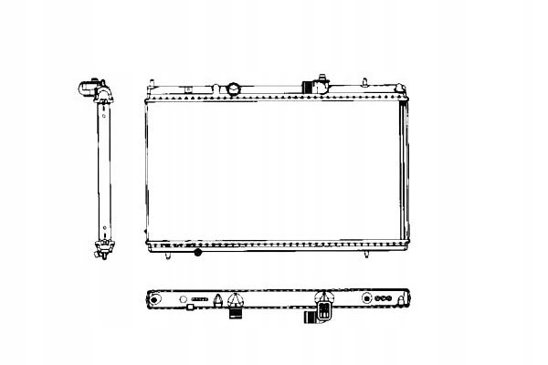 фото №2, Радіаторів двигуна nrf 1330k3 9648770980 122081 cn2