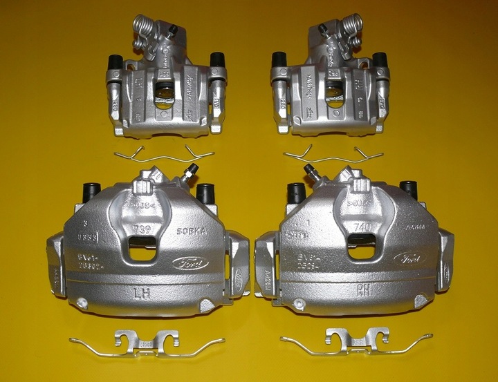 фото №1, Зажимы левый правые перед зад ford connect ii mk2