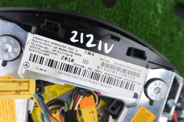 фото №10, Подушка водителя подушка безопасности mercedes amg w212 w207