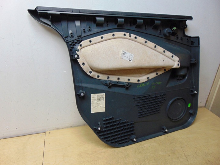 фото №10, Оббивка боковина двері правий зад ford grand c-max