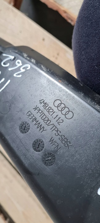 фото №12, Sq8 4m rsq8 q8 планка защита крыльев правая правые перед 24r 4m8821112