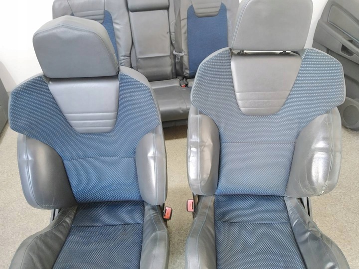 фото №10, Сидіння диван обшивки opc recaro напівшкіра b комплект opel zafira ii 2005-