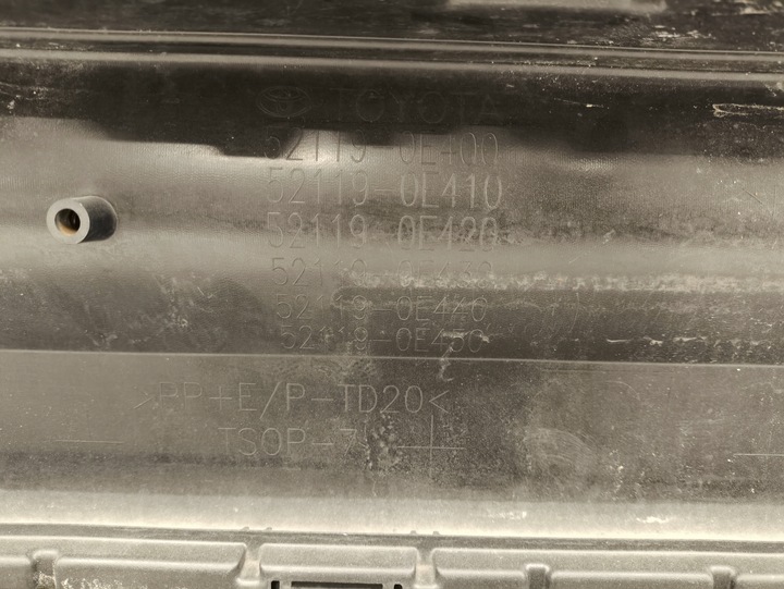 фото №9, Бампер перед переднее toyota highlander iv 4 20-