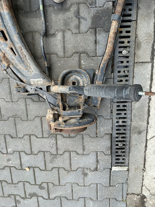 фото №12, Балка підвішування заднього, зад mercedes a w169,