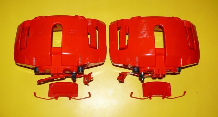 фото №9, Затискачі гальмівні jarzma лівий правий перед audi a6 c6 s6 360/34mm 04-11r.