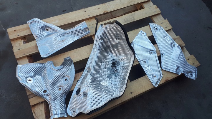 фото №1, S6 c7 a6 защита защитные накладки термический подкапотное пространство a7 s7