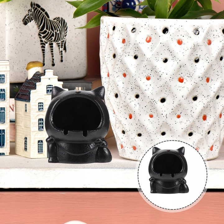 фото №8, Керамическая пепельница для кот