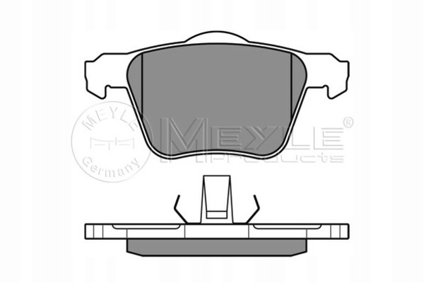 фото №11, Гальмівні колодки ham. volvo p. s60 10-/s80 06-/v60 10-/v70 07-/xc70 07- 025 241 4218