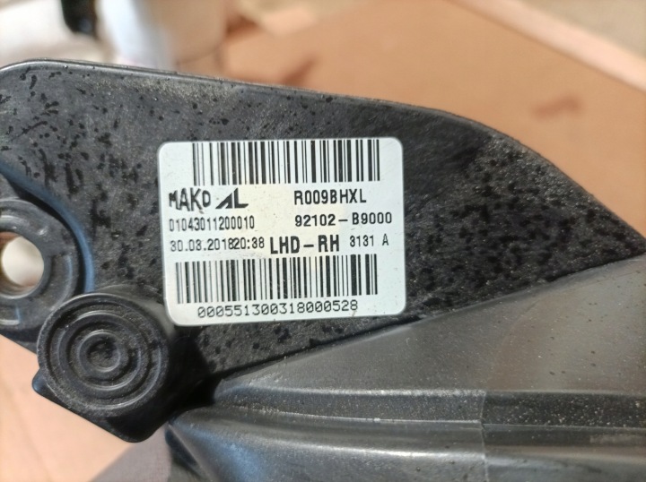 фото №8, Hyundai i10 ii 13-19 фара правая 92102-b9000 европа