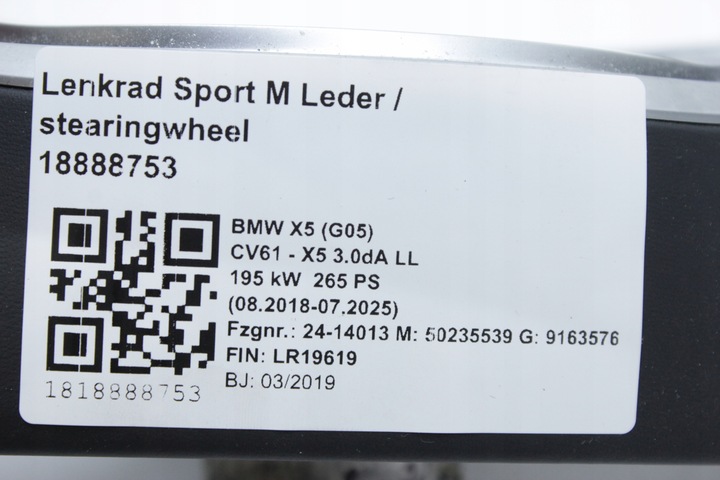 фото №7, Кермо м-пакет пелюстки асистент wibracje bmw g30 g11 g05 x5 g06 x6 g07 x7