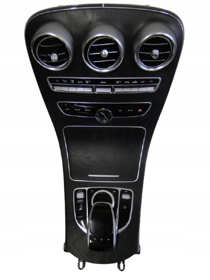 фото №1, Mercedes c 205 панель пепельница туннель дерево