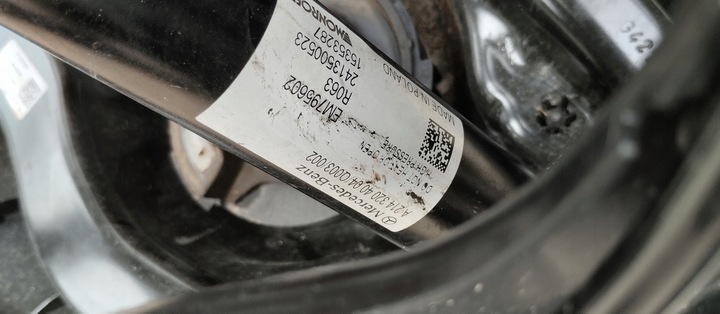 фото №12, Поворотный кулак ступица правые зад mercedes e класс e300de w214 24r комплект амортизатор