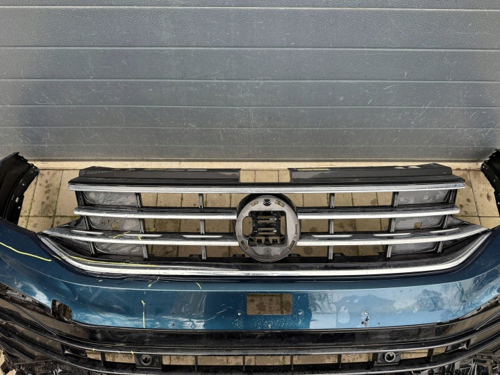 фото №9, Vw tiguan allspace 17- r line бампер перед передний