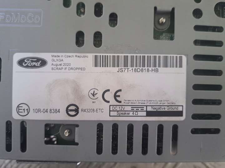 фото №12, Ford mondeo mk5 рестайлинг 2020 r магнитола gps sync3 ls7t-14g370-mge установка