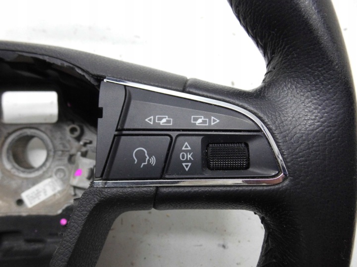 фото №10, Руль 5f0419091l seat leon iii 5f мультифункция кожа оригинал