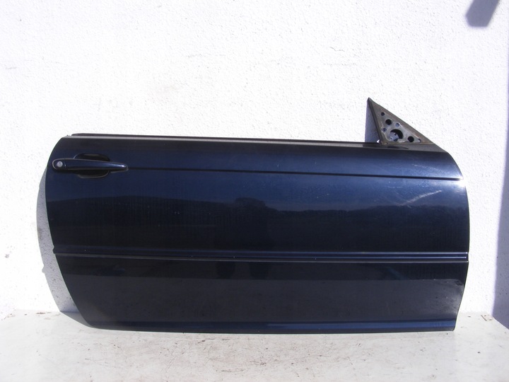 фото №1, Двері праві bmw 3 e46 купе cabrio a35 монако-блакитний/синій