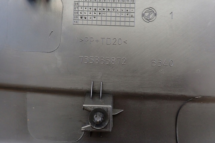 фото №12, Fiat grande punto 5d защита крышки обивка пластик обшивка зад 735335872