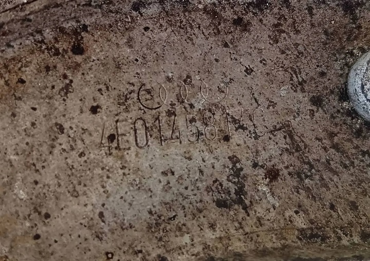 фото №5, Глушитель вебасто audi a8 d3 86450g