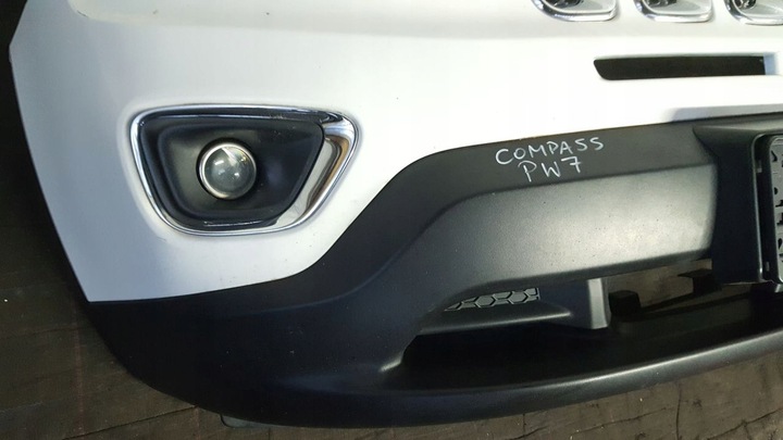 фото №4, Бампер перед переднє pw7 jeep compass 2,2 crd