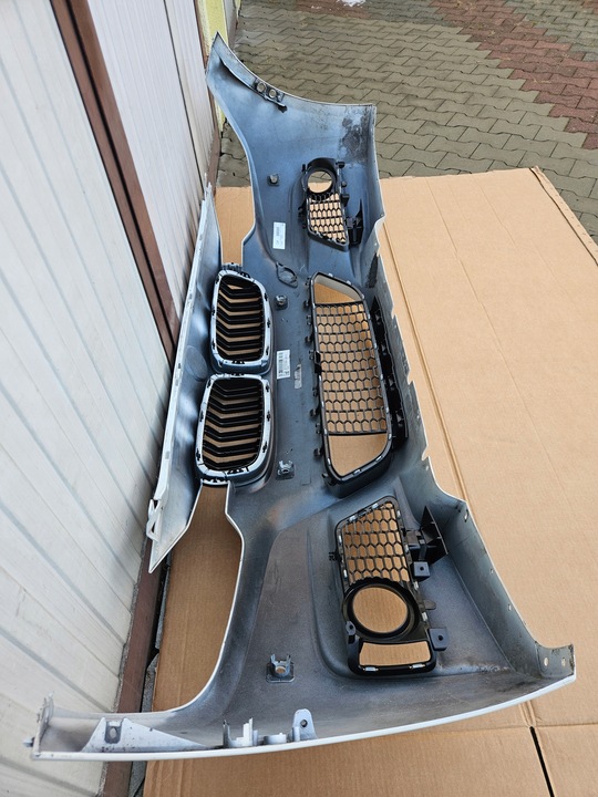 фото №12, Бампер перед bmw 3 f30 f31 m набір 6 pdc камери альпійський білий a300