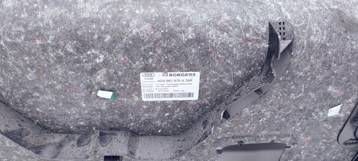 фото №6, Оббивка кришки зад audi a6 c7 sedan 4g5867975a 36r