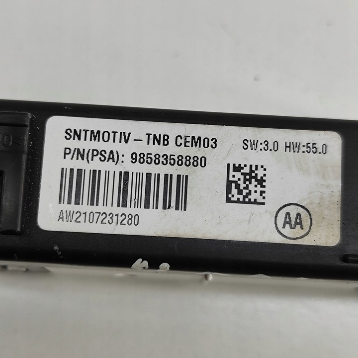 фото №7, Peugeot 2008 ii 2023 выключатель подушки воздушной подушка безопасности пассажира