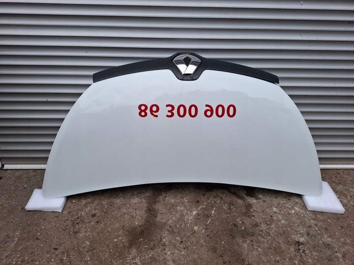 фото №10, Капот крышка передняя renault trafic iii белая