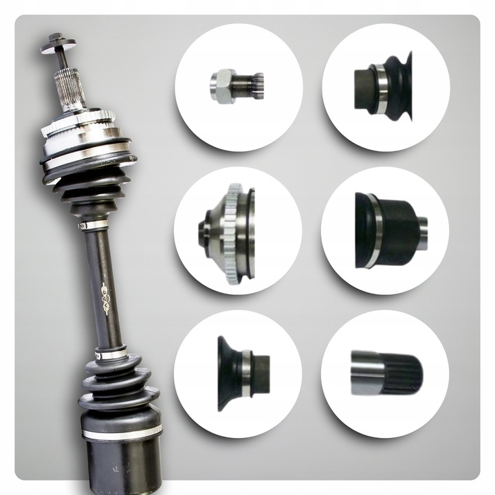 фото №8, Піввісь ліва volvo s70 874 2.3 t5 2.4 t нова