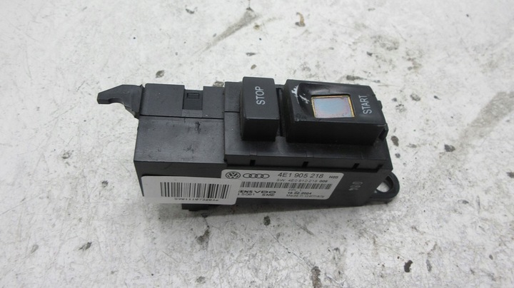 фото №1, Audi a8 d3 4e0 кнопка старт сплав зчитувач лінії відбитків пальців 4e1905218