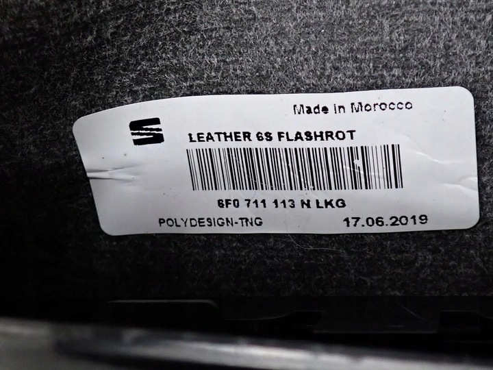 фото №14, Тунель підлокітник європа оригінал 6f0864207h seat ibiza v 6f fr 19r