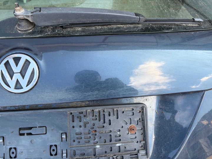 фото №6, Volkswagen golf v универсал крышка зад крышка багажника комплектная цвет ld5q