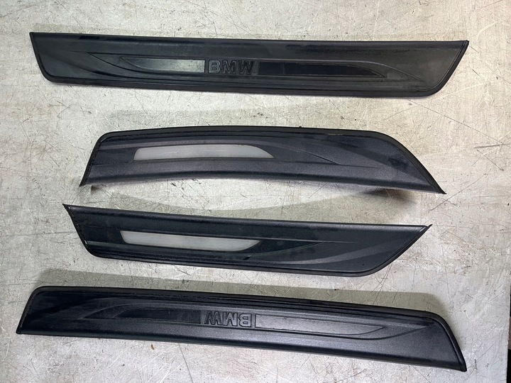 фото №1, Планки накладки пороговые комплект левая правая перед зад bmw f11