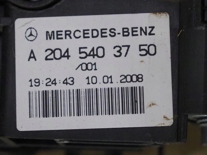 фото №15, Mercedes w204 клемма патрон/заряд модуль акумулятора 2045403750