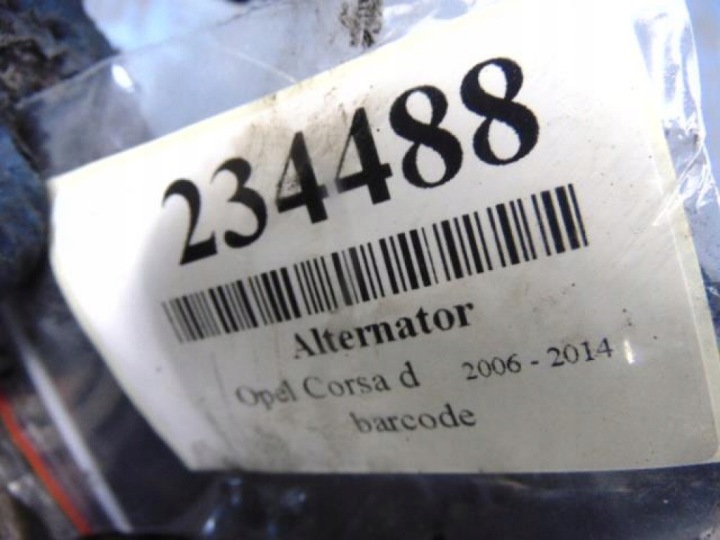 фото №7, Opel corsa d 1.2 12v a12xel генератор 0124425057
