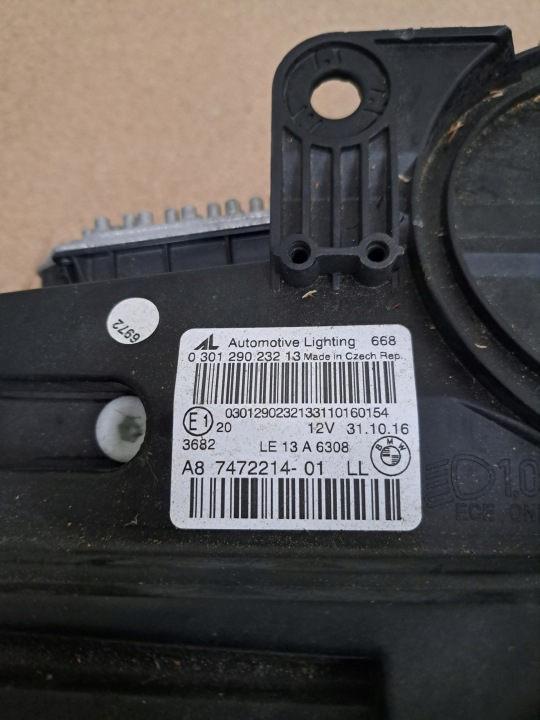 фото №6, Фара передняя bmw f45 f46 led правая 7472214 оригинал kpl